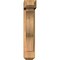 Ekena Millwork Funston Craftsman Smooth Bracket w/ Offset Brace, Western Red Cedar, 5 1/2"W x 16"D x 28"H BKT0604X16X28FST04SWR - alternate 2